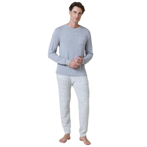 Softies Take 10 Men's Henley Nightshirt