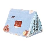 【Confort】L'intérieur moelleux garde votre animal au chaud pendant les mois d'hiver ; sa conception spacieuse offre un grand espace pour jouer et se cacher.