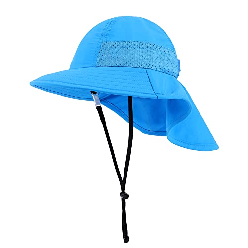 MASOCIO Sombrero Niño Niña de Sol Verano Gorro Bebe Gorrito Proteccion UV Bebé Ajustable Exterior