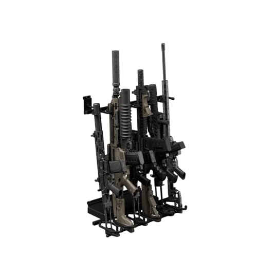 Hold Up Displays vertical six gun steel rack