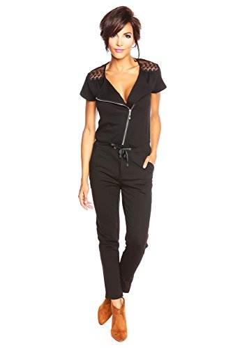 CREATIONS DOUCEL Combinaison Pantalon LA Petite Parisienne Ref. AP-LOVITA Noir S Cover