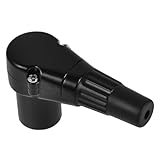 SHOWERORO Xlr-stecker Polig Kupferbeschlag Xlr-winkeladapter Für Mikrofon Gitarrenlautsprecher Und Audioverbinder