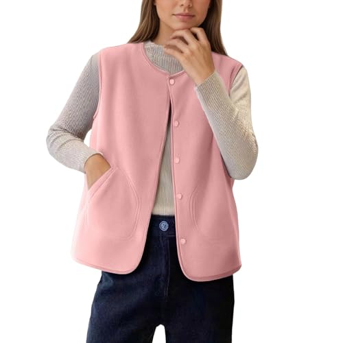 Gilet doublé thermique sans manches chaud et léger pour le temps froid