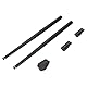Elektronisches Schlagzeug, Tragbares Virtuelles Schlagzeug, Digitale Percussion-Maschine mit Lektionen, Air Drum Sticks, Pedale, MIDI-unterstützt, für Anfänger, Erwachsene,