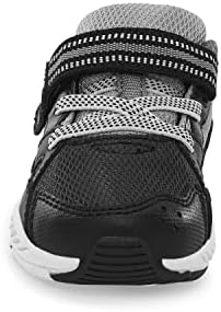 Stride rite Boy's M2P Journey2 Athletic Sneaker, Black, 7 Toddler | Image 5