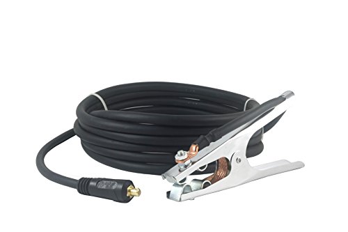 SÜA 200 Amp Welding Ground Clamp Lead Assembly - Dinse 10-25 Connector - #2 AWG cable (15 FEET)
