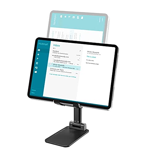 Celly SWMAGICDESKBK Mobile and Tablet Holder, Adjustable, Black - Image 3