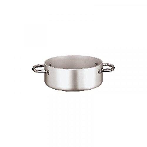 Sautoir 2 anses S. 6100 aluminium pour repas de famille et plats mijotés