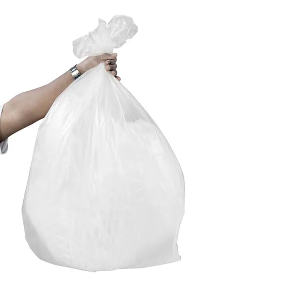 Jantex Robuste Müllbeutel, transparent, 120 l, 100 Stück
