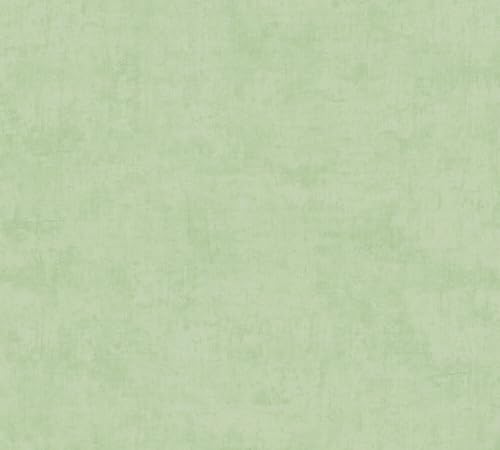 A.S. Création Lilly & Luis Non-Woven Wallpaper Solid Colour in Green - 10,05 x 0,53 m Wallpaper for Kids - 771788 - Image 3