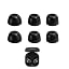 6PCS Foam Black