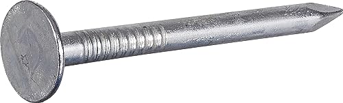 Fas-N-Tite Electro-Galvanized Roofing Nails (2-1/2") - 5lb Box by Fas-n-Tite - Used condition - US$15.51