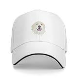 Gorra de béisbol de los Grandes Pirineos - Badger MarkingsCap Gorra de béisbol Nueva Gorra de Playa para Mujer Visera para Hombre
