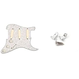 EMG DG20 David Gilmour Pickguard & Fender »American Standard » Jeu de guides de cordes – Chromé - Les Beatles, Paul McCartney, John Lennon, RIngo Starr, George Harrison