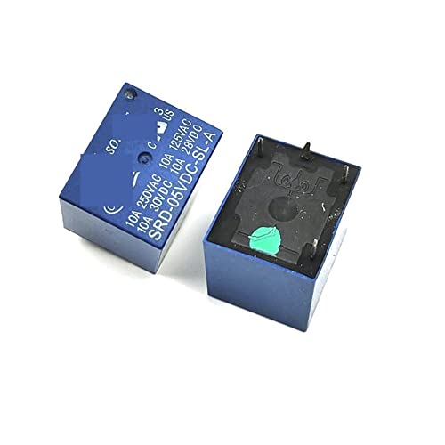 Mini relais de puissance PCB 5V SRD-05VDC-SL-A 4 broches commutateur électronique DC 5V