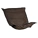 Howard Elliott Puff Chair Cushion Cover Replacement Slipcover Exclusively Made for Howard Elliott Puff Chair Cushion, 100% Polyester Fabric (Cushion Not Included), Bella Chocolate