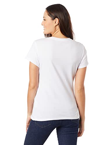 Kit Com 2 Camisetas Femininas Básicas Branco XG