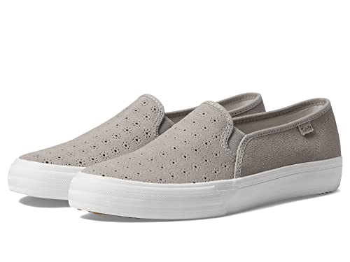 Image of Keds Womens Double Decker Canvas Slip On Sneakers Shoes Casual - Black