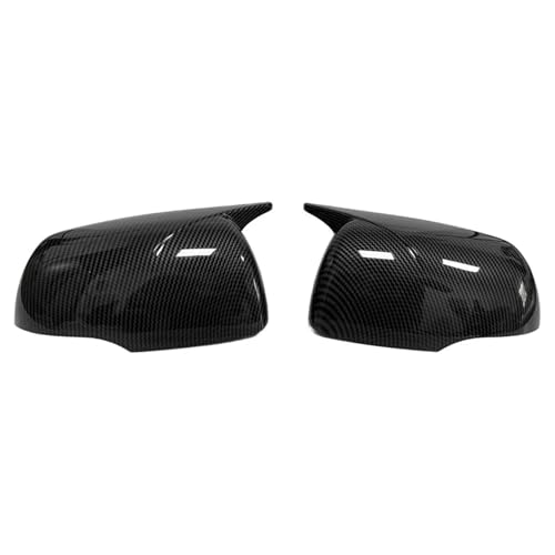 For Kia Picanto 2012-2025 2x Car Sticker Rearview Side Mirror Cover Wing Cap Exterior Case Trim Accessories Vehicle Decoration(With Ligh Carbon)