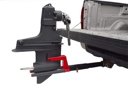 Hitch Mounted Outdrive Service Stand Plus Hitch Extension for Mobile Marine Repairs