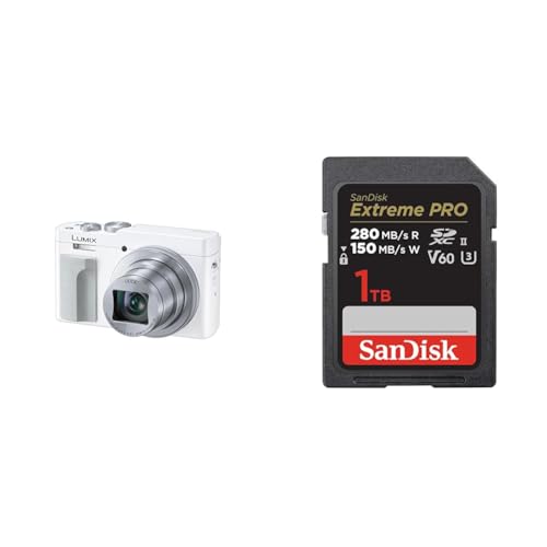 pi\jbN (Panasonic) RpNg fW^ J {Y[ w30{ LUMIX DC-TZ99-W + y TfBXN Ki z SDJ[h 1TB SDXC Class10 UHS-II V60 ǎő280MB/s Sa