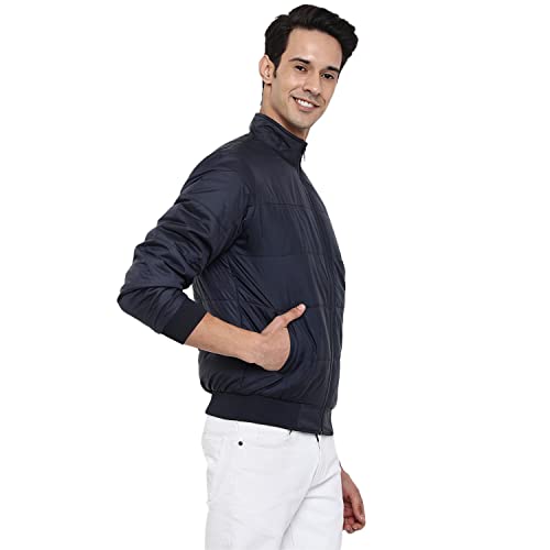 Image of Cantabil Men Navy Blue Jacket (CJ5421 NAVY)