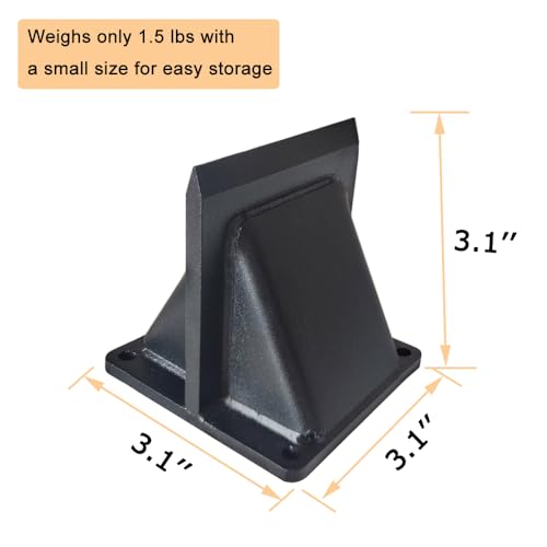 JINHAN Firewood Kindling Splitter – Portable 3 Inch Kindling Splitter for Camping Log Splitter, Small Wood Splitter Wedge for Home, Campsite & More