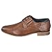 Produktbild bugatti Herren Businessschuhe, Männer Business Schnürer, Wechselfußbett,Schnuerschuhe,Schnuerer,straßenschuhe,Low-tie,Cognac (6300),48 EU / 12.5 UK