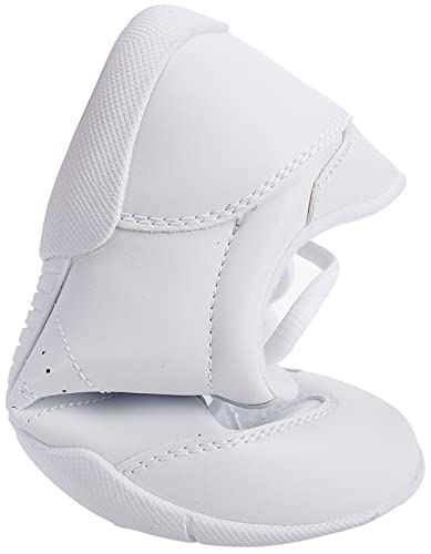 Baxinier Youth Girls White Cheerleading Dancing Shoes Athletic Training Tennis Walking Breathable Competition Cheer Sneakers - White 1 Little Kid #TOP4