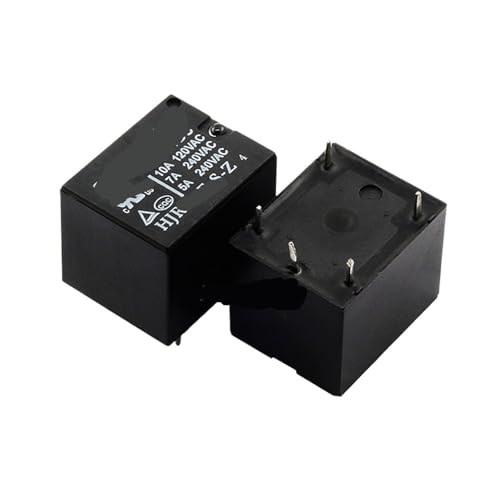 Relé HJR-3FF-SZ 12V de 5 pines para reparación de circuitos electrónicos domésticos