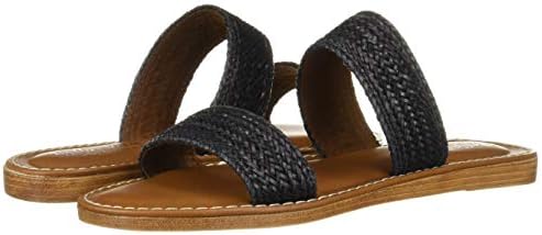 Bella Vita Women's Bella Vita Imo-Italy slide sandal Shoe, Black Woven, 6.5 M US | Image 6