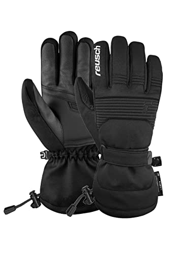 Reusch Crosby R-Tex XT-Guantes de esquí con Membrana Impermeable, cómodos y cálidos, para la Nieve Invierno, Schwarz, 9.5 Unisex