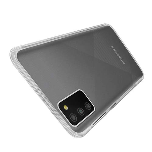 Image of Amazon Brand - Solimo Back Cover for Samsung Galaxy M02s (Thermoplastic Polyurethane | Transparent)