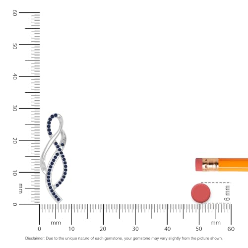 Natural Gemstone Infinity Design Pendant Necklaces for Women in Silver/18K Yellow/Rose Gold Vermeil,Birthstone Jewelry Gifts for Her Birthday,Anniversary,Christmas,Mothers Day, Graduation, Valentines3