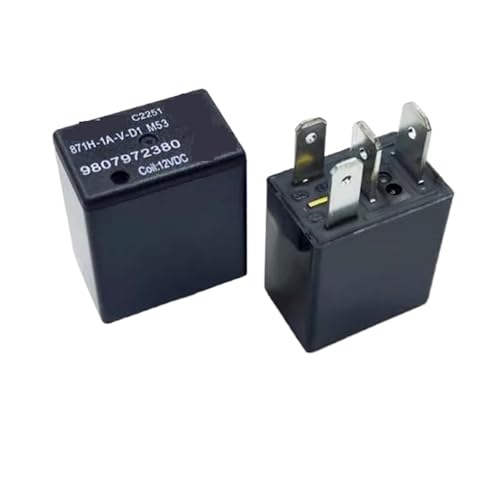 Relais 871H-1A-V-D1 M53 à forte capacité de commutation 30A 12V CC à 4 broches