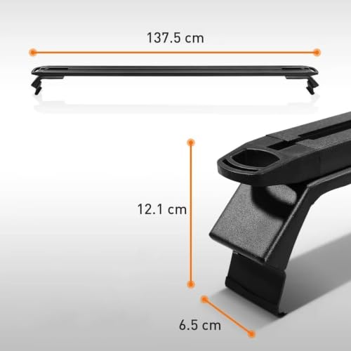 Barras de techo Jimny JB64 JB74 con diseño integrado de alta resistencia de 2 piezas 4