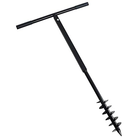 ESTEXO Handbohrer Erdbohrer Handerdbohrer Erdlochbohrer Pflanzbohrer Pfahlbohrer Brunnenbohrer Brunnenbohrgerät Lochbohrer Cover