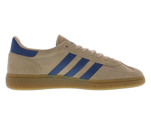Image of adidas WARSAN /PRLOIN /Goldmt Men's Handball Spezial Warm sandstonePreloved Ink /Gold met. 13 US, Wide