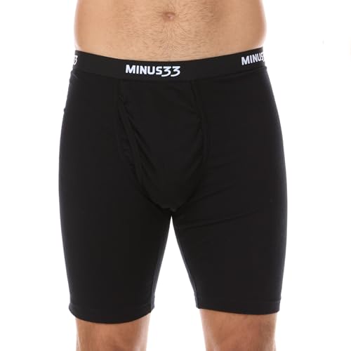 Minus33 Merino Wool Mens Pouch Boxer Briefs - Hammock Support - Breathable Athletic Underwear - Main Image