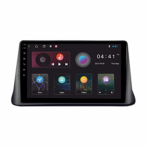 DBASE 9 Inches Newly Launch Advanced Car Radio Receiver Android 10 System for Tata Nexon with 2GB/16GB RAM & ROM with Apple Carplay and Android Auto