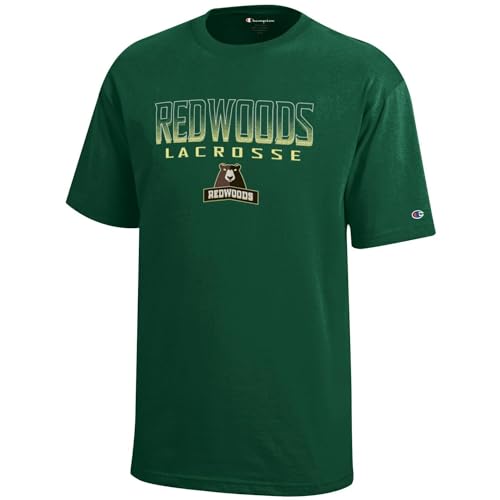 Premier Lacrosse League Champion Redwoods Dark Green Highlight Tee- Youth