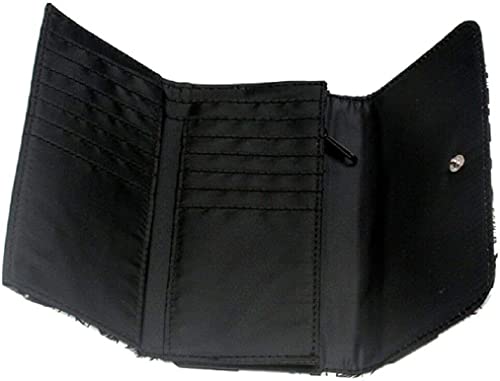 TCB Creations Nightmare Christmas Jack Skellington Face All Over Logo Hand Purse Zip Around Clutch Wallet2