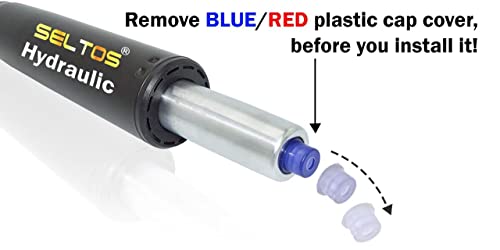 SELTOS Office Revolving Chair Stainless Steel Hydraulic Chair Lifter/Parts - Universal Size, Heavy Duty Hydraulic Gas Lift Cylinder 120mm - Fits... - Image 4