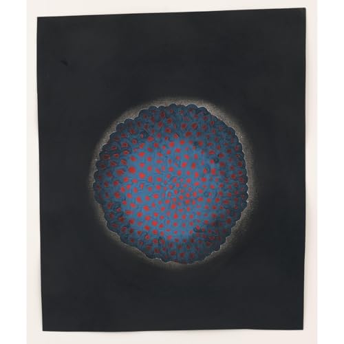 Yayoi Kusama Fleur impression sur toile 61x81 cm haute définition