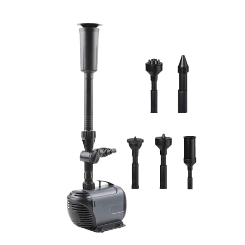 Pompe aquarium et fontaine sans colmatage grâce au kit de filtre inoxydable
