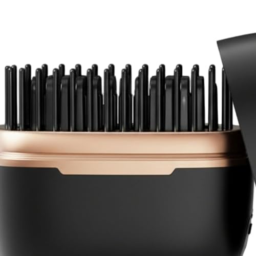 Brosse de lissage rechargeable avec chauffage rapide et compact