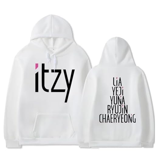 FUJUTANG ITZY New Ablum Hoodie Sweatshirt Lia Chaeryeong YeJi RyuJin Yuna Unisex Pullover Sweater ITZY Merch