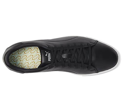 Image of Puma Golf Men's Fusion Classic Golf Shoe, Puma Black-Puma Black, 10.5