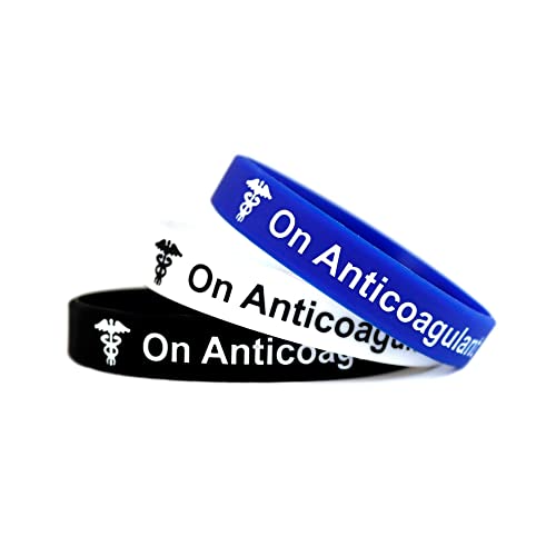 Bracelet d'alerte médicale On Anticoagulant Butler & Grace pour Homme et Femme
