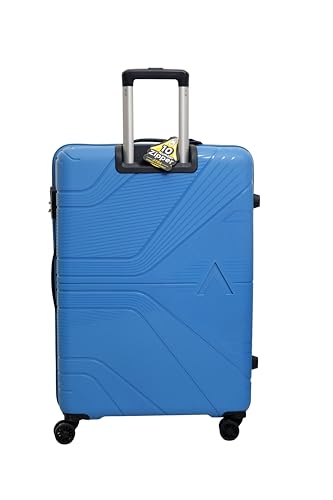 Image of VIP Aristocrat Set of 3 Hard Suitcase Cabin, (55+66+76Cm) Check-in Lightweight Luggage with 8 Strong Wheels,Secured Combination Lock,Xtra Strong Zipper & 7 Years International Warranty (Ocean Blue)
